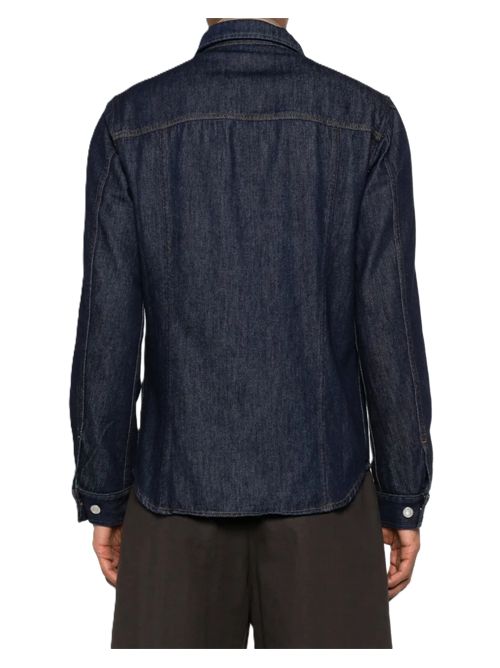 Camicia in denim blu scuro Dries Van Noten DRIES VAN NOTEN | 261-020722-3385507 INDIGO